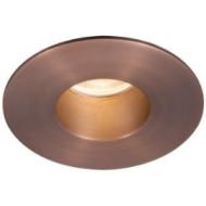 WAC Lighting HR-2LED-T209N-C-CB LED 2-Inch Recessed Downlight Shower Round Trim with 26-Degree Beam Angle, Copper Bronze Finish