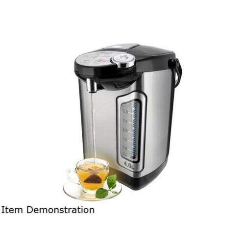  Alek...Shop All Day Water Hot Boiler Electric Pot Warmer 4 Liter Steel Dispenser Stainless, Home Kitchen And Coffee