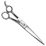 Geib Gator Bent Shank Stainless Steel Curved Pet Grooming Shears, 10-Inch