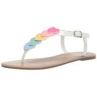 The+Children%27s+Place The Childrens Place Girls Heart Thong Sandal, Multi CLR, Youth 5 Medium US Little Kid