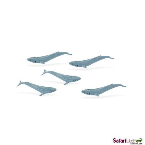  Safari Ltd. Safari Ltd Good Luck Minis Blue Whales, 192-Piece