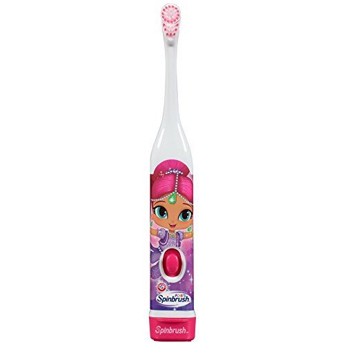  Spinbrush 766878999302 Shimmer and Shine Battery Powered Toothbrush, 9.1 Height, 1.5 Width, 2.1 Length (Pack of 24)