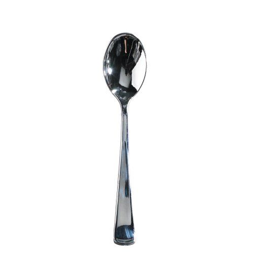  Hoffmaster 883356 Metallic Cutlery Spoons, 6 Length (2 Packs of 250)