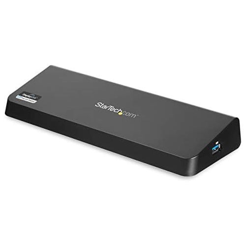  StarTech.com USB 3.0 Docking Station - 4K - HDMI  DisplayPort - with Fast Charge  Ethernet  Audio - Universal Docking Station