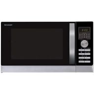 Sharp R843INW 4-in-1 Microwave with Hot Air, Grill and Convection / 25 L / 800 W / 1000 W Infrared Grill / 2500 Convection / 10 Automatic Programs / Pizza Program / Metal Turntable