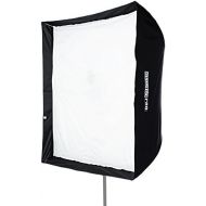 Fovitec StudioPRO Photo Studio Monolight Strobe Recessed Mega Extra Deep Umbrella Softbox for Speedlight - 50 Inches