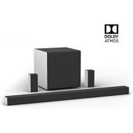 VIZIO SB46514-F6 46-Inch 5.1.4 Premium Home Theater Sound System with Dolby Atmos and Wireless Subwoofer Plus Rear Surround Speakers