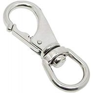 [아마존베스트]Scuba Choice Stainless Steel Swivel Eye Snap Hook Size #1 Marine Clip, 3-5/16 x 1-1/8-Inch