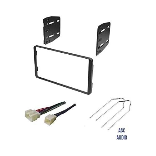  [아마존베스트]ASC Audio ASC Car Stereo Radio Install Dash Kit, Wire Harness, and Radio Tool to Install a Double Din Aftermarket Radio for select Ford Lincoln Mazda Mercury Vehicles - Compatible Vehicles L