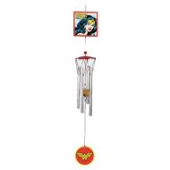 Wonder Woman Action Figure Logo Wind Chime ~ 18 Inch by Spoontiques
