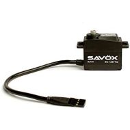 Savox SC-1257TG Be High Speed, Coreless Motor, Titanium and Aluminum Gear, Size Digital Servo, Black Edition (0.07138.9)