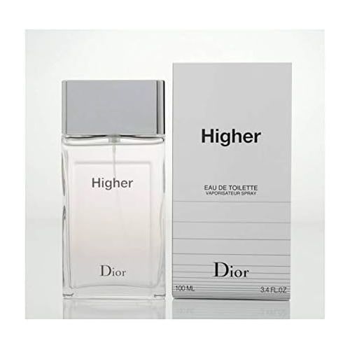  Higher By Christian Dior For Men. Eau De Toilette Spray 3.4 Ounces