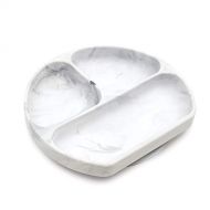 [아마존베스트]Bumkins Silicone Grip Dish, Suction Plate, Divided Plate, Baby Toddler Plate, BPA Free, Microwave Dishwasher Safe  Marbled