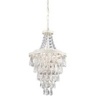 Sterling 122-002 Clear Crystal Hanging Pendant Lamp