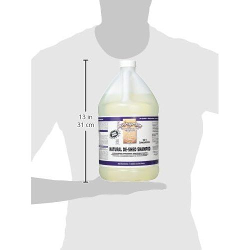  Envirogroom Natural De-Shed Shampoo, 32: 1, Gallon