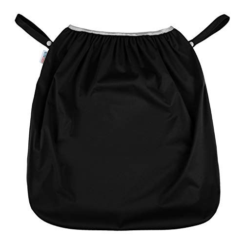  ALVABABY Reusable Diaper Pail Liner for Cloth Diaper,Laundry,Kitchen Garbage Cans,Black,5 Gallon LLS-B26