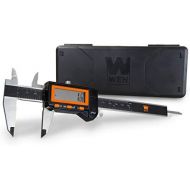 WEN 10764 Electronic 6.1-Inch Stainless Steel Water-Resistant Digital Caliper with LCD Readout and Storage Case, IP54 Rated
