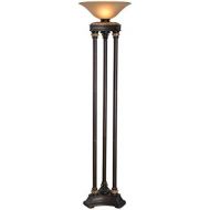 Kenroy Home 32066ORB Colossus 3 Pole Torchiere, 72H,Oil Rubbed Bronze Finish wMarble Finished Accent