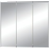 Jensen 255030 Horizon Frameless Medicine Oversize Cabinet, 27-34-Inch by 24-34-Inch by 3-12-Inch