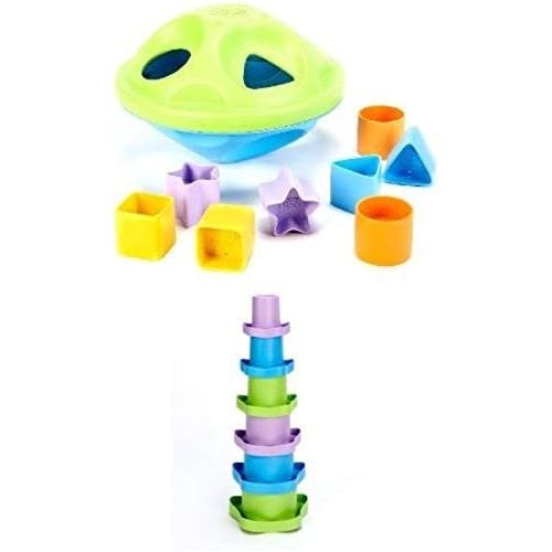  Green Toys Sorting and Stacking Bundle