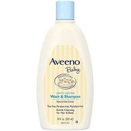 [아마존베스트]Aveeno Baby Gentle Wash & Shampoo with Natural Oat Extract, Tear-Free &, Lightly Scented, 18 fl. oz