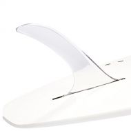 Dorsal Pintail Single Surf SUP Longboard Surfboard Fins (Flex) - Clear