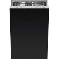 Smeg 18” Fully integrated Dishwasher With 10 Place Settings 5 Wash Cycles, STU1846