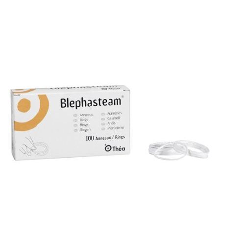 스펙트럼 Spectrum Thea Blephasteam Goggles - Pack of 100 replacement rings for use with the Blephasteam? device.