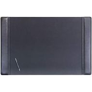 Brand: Dacasso Dacasso Black Leather 38 x 24 Side-Rail Desk Pad