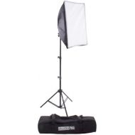 Fovitec StudioPRO 900 Watt Photography, Photo & Video Studio Continuous Lighting Kit With 16x24 Softbox