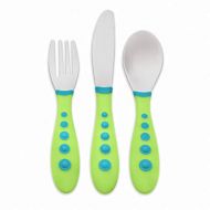 NUK First Essentials Kiddy Cutlery in Assorted Colors, 3-Piece Set, Colors may vary