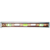 BON Bon 21-113 48-Inch Smith Walnut and Maple Level with Stainless Steel Rails, Green Vials