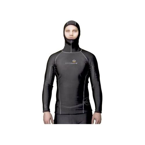  Lavacore Mens Polytherm Long Sleeve Hooded Scuba Diving Shirt