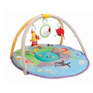 Visit the Taf Toys Store Taf Toys Jungle Pals Gym with Play Mat | Best for New-Born & Babies, Easier Development & Parenting, Colourful, Thickly Padded Mat, Lightweight, Portable, Detachable Baby Play Gym,