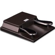 Studiologic VFP 210 Double Piano-Style Open Polarity Sustain Pedal with 2 Mono Jacks, for Keyboards and MIDI Controllers