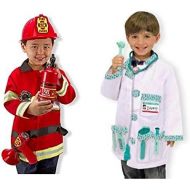 Melissa & Doug Role Play Bundle - Fire Chief and Doctor
