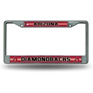 [아마존베스트]Rico MLB Bling Chrome License Plate Frame