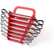 TEKTON 45-Degree Offset Box End Wrench Set with Store and Go Keeper, Metric, 6 mm - 19 mm, 7-Piece | WBE24407
