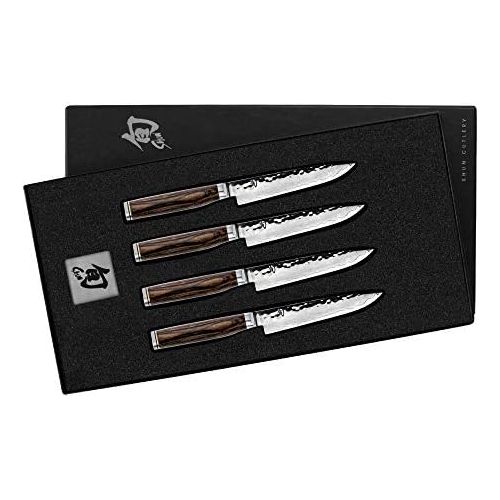  Shun TDMS0400 Premier 4-Piece Steak Knife Set