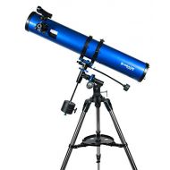 Meade Instruments 216004 Polaris 114 EQ Reflector Telescope (Blue)