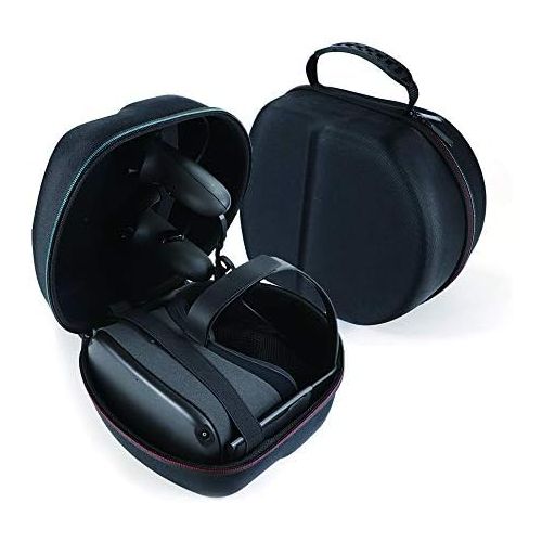  Visit the Esimen Store Esimen Carrying Case for Oculus Quest VR Gaming Headset and Controllers Accessories Protective Bag (Black)