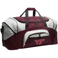 Broad Bay Large Virginia Tech Gym Bag Deluxe Virginia Tech Hokies Duffle Bag
