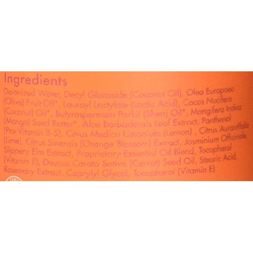  Shea Moisture Mango & Carrot Kids Extra-nourishing Shampoo & Conditioner with Diva Collection Hair Brush
