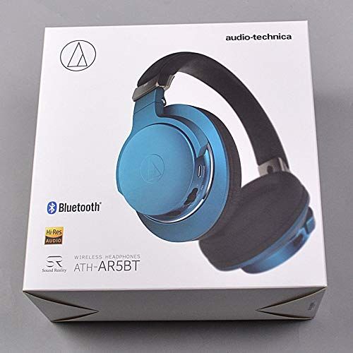 오디오테크니카 Audio-Technica Audio-technica Bluetooth headphones(Turquoise blue) ATH-AR5BLT BL [hi-res sound source corresponding] [with microphone]