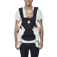 Ergobaby Carrier, Omni 360 All Carry Positions Baby Carrier with Cool Air Mesh, Onyx Black