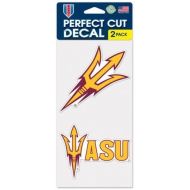 [아마존베스트]WinCraft NCAA Perfect Cut Decal (Set of 2)