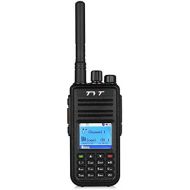 TYT Tytera MD-380 DMR Digital Radio, VHF 136-174 Walkie Talkie, Transceiver Compatible with Mototrbo, Up to 1000 Channels, with Color LCD Display, Cable & 2 Antenna (High Gain One
