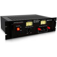 Pyramid Bench Power Supply | AC-to-DC Power Converter | 50 Amp Power Supply with Adjustable Voltage Control | Rack Mount (PS52KX)