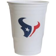 NFL Siskiyou Sports Houston Texans Plastic Game Day Cups, 18 Count, (18 oz) Team Color