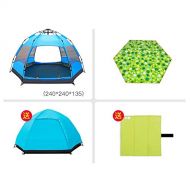 SGXDM Automatisches Zelt im Freien mit Zwei Schlafzimmern, Einer Halle, dichtem, regensicherem Wildcamping